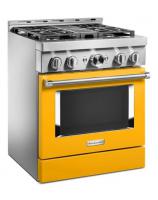 KitchenAid® 30'' Smart Commercial-Style Gas Range with 4 Burners