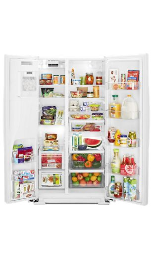 36-inch Wide Side-by-Side Refrigerator - 28 cu. ft.
