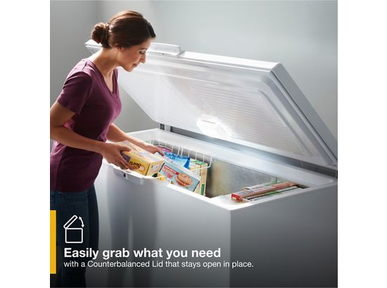 16 Cu. Ft. Convertible Freezer to Refrigerator with Baskets