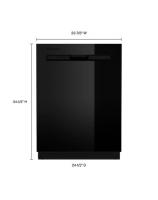 Top control dishwasher with Third Level Rack and Dual Power Filtration