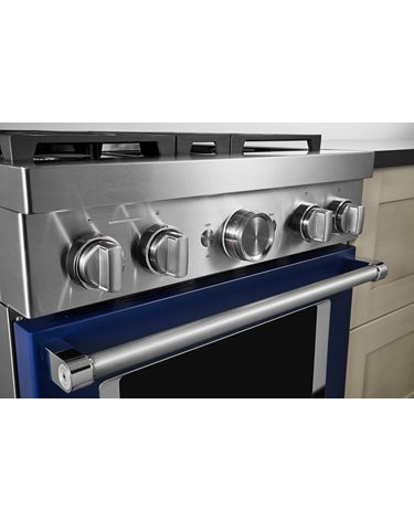 KitchenAid® 30'' Smart Commercial-Style Gas Range with 4 Burners