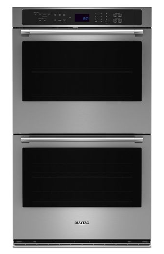 27-inch Double Wall Oven with Air Fry and Basket - 8.6 cu. ft.