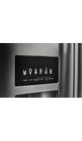 26.8 cu. ft. 36-Inch Width Standard Depth French Door Refrigerator with Exterior Ice and Water and PrintShield™ finish