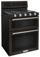 30-Inch 5 Burner Gas Double Oven Convection Range