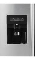 33-inch Side-by-Side Refrigerator with Dual Pad External Ice and Water Dispenser