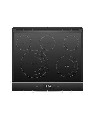 6.4 cu. ft. Smart Slide-in Electric Range with Air Fry, when Connected