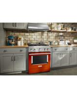 KitchenAid® 30'' Smart Commercial-Style Gas Range with 4 Burners