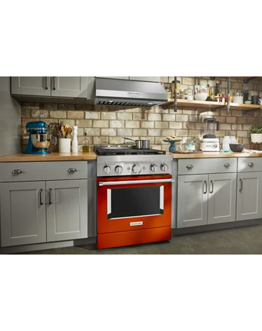 KitchenAid® 30'' Smart Commercial-Style Gas Range with 4 Burners