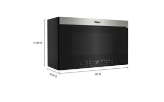 Air Fry Over- the-Range Oven with Flush Built-in Design