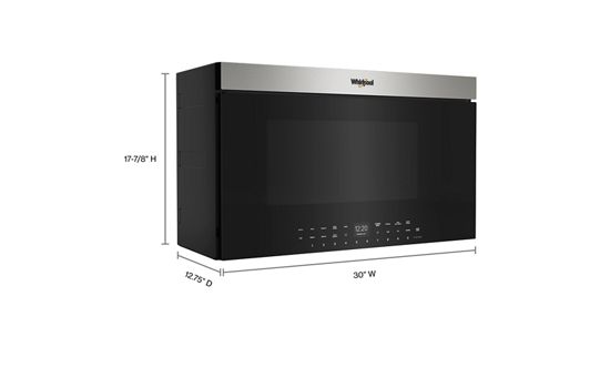 Air Fry Over- the-Range Oven with Flush Built-in Design