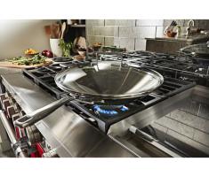KitchenAid® 48'' Smart Commercial-Style Dual Fuel Range with Griddle