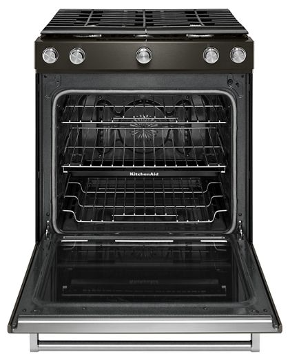 30-Inch 5-Burner Gas Slide-In Convection Range