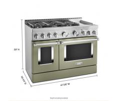  KitchenAid® 48'' Smart Commercial-Style Gas Range with Griddle