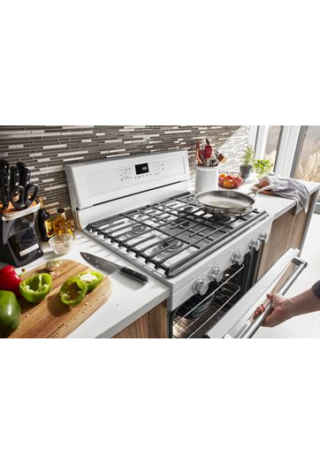 30-Inch 5-Burner Gas Convection Range