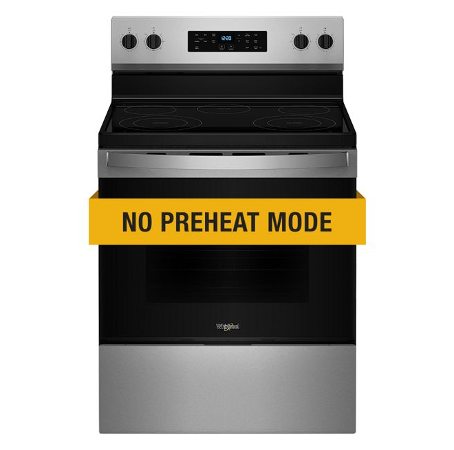 30-inch Electric Range with Steam Clean