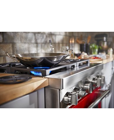 KitchenAid® 30'' Smart Commercial-Style Dual Fuel Range with 4 Burners