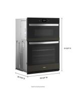 6.4 Cu. Ft. Wall Oven Microwave Combo with Air Fry