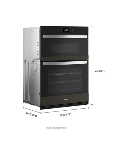 6.4 Cu. Ft. Wall Oven Microwave Combo with Air Fry