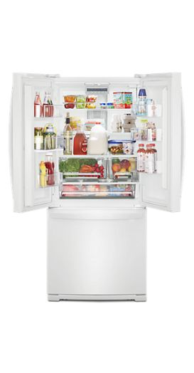 30-inch Wide French Door Refrigerator - 20 cu. ft.