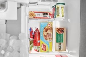 36-Inch Wide Side-by-Side Refrigerator with Exterior Ice and Water Dispenser - 25 Cu. Ft.