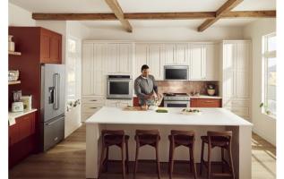 Over-The-Range Microwave with Flush Built-In Design