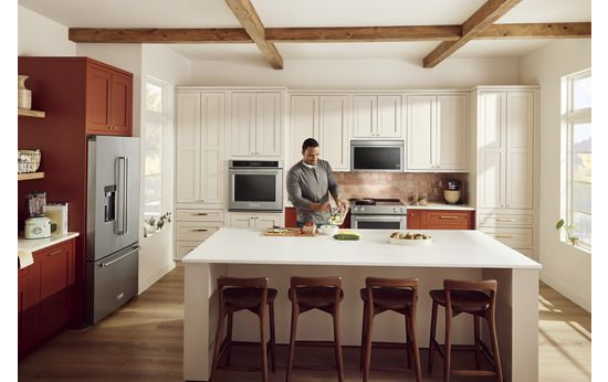 Over-The-Range Microwave with Flush Built-In Design