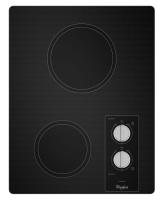 15-inch Electric Cooktop with Easy Wipe Ceramic Glass