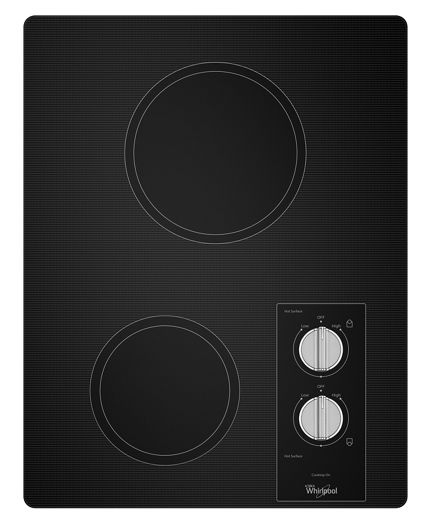 15-inch Electric Cooktop with Easy Wipe Ceramic Glass