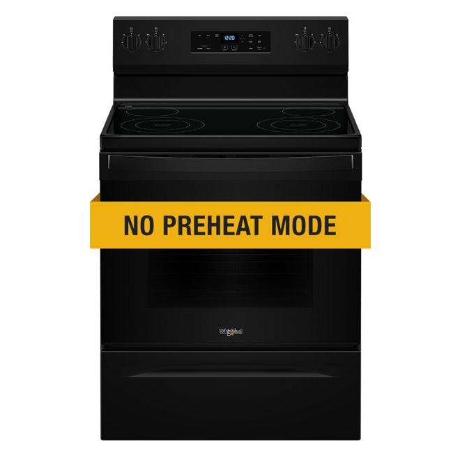 30-inch Electric Range with No Preheat Mode