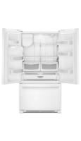 36- Inch Wide French Door Refrigerator with PowerCold® Feature - 25 Cu. Ft.