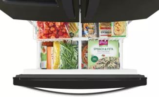 36-inch Wide French Door Refrigerator - 25 cu. ft.