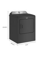 Pet Pro Top Load Gas Dryer - 7.0 cu. ft.