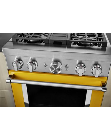 KitchenAid® 30'' Smart Commercial-Style Gas Range with 4 Burners