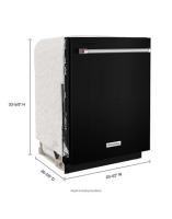 Third Level Utensil Rack Dishwasher with 30+ Total Wash Jets, 39 dBA