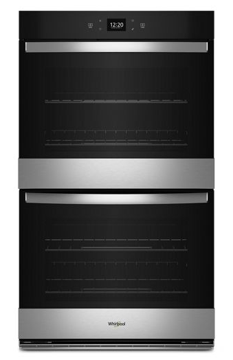 10.0 Total Cu. Ft. Double Wall Oven with Air Fry When Connected