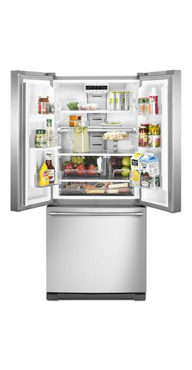 30-Inch Wide French Door Refrigerator - 20 Cu. Ft.