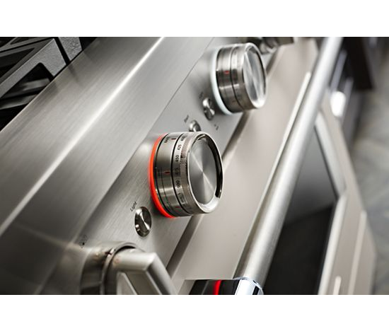  KitchenAid® 48'' Smart Commercial-Style Gas Range with Griddle