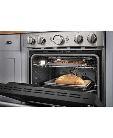 KitchenAid® 30'' Smart Commercial-Style Dual Fuel Range with 4 Burners