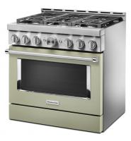 KitchenAid® 36'' Smart Commercial-Style Gas Range with 6 Burners