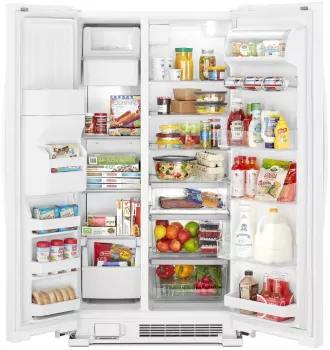 36-inch Wide Side-by-Side Refrigerator - 25 cu. ft.