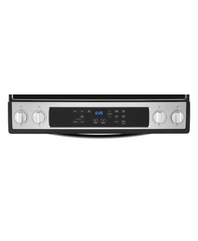 4.8 Cu. Ft. Whirlpool® Electric Range with Frozen Bake™ Technology.
