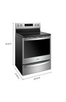 6.4 cu. ft. Freestanding Electric Range with Frozen Bake™ Technology