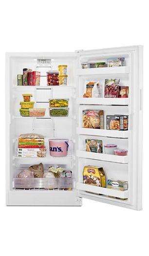 16 cu. ft. Frost Free Upright Freezer with FastFreeze Option