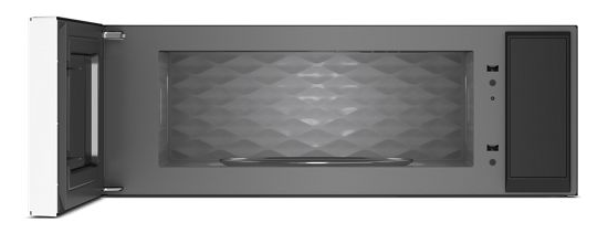 1.1 cu. ft. Smart Low Profile Microwave Hood Combination with 450 CRM 4-Speed Venting