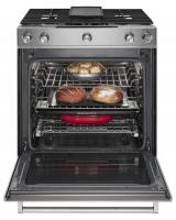 30-Inch 5-Burner Dual Fuel Convection Slide-In Range with Baking Drawer