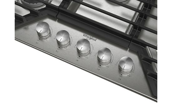 36-inch Gas Cooktop with Fifth Burner