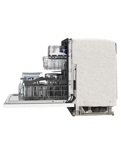 Stainless steel tub dishwasher with Dual Power Filtration