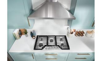 36-inch Gas Cooktop with EZ-2-Lift™ Hinged Cast-Iron Grates