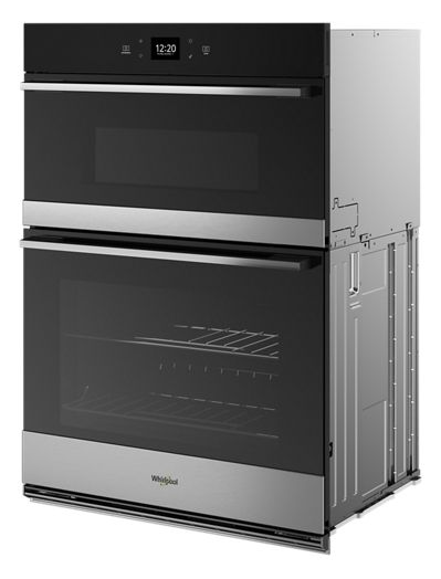 6.4 Total Cu. Ft. Combo Wall Oven with Air Fry When Connected.