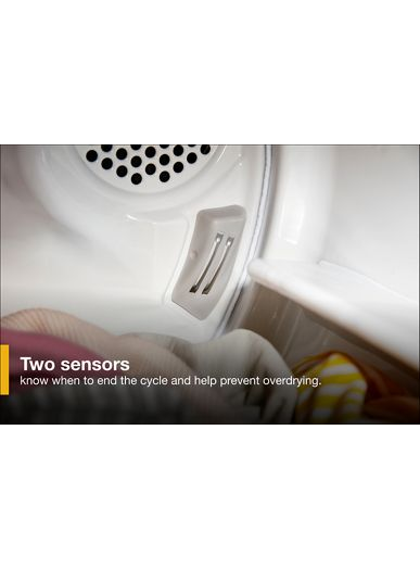 7.0 Cu. Ft. Long Vent Gas Moisture Sensing Dryer.